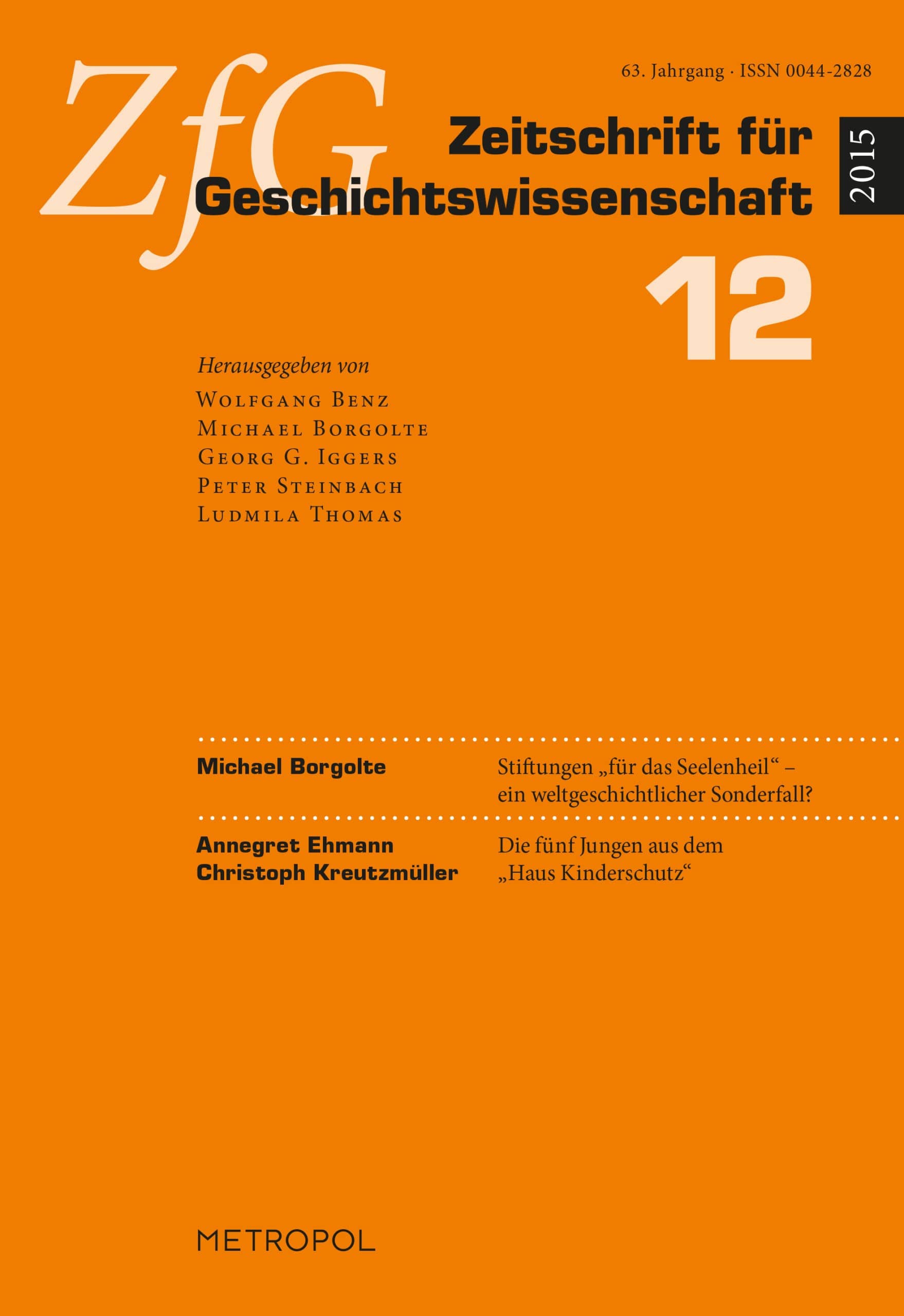 Stiftungen „für das Seelenheil“ – ein weltgeschichtlicher Sonderfall?